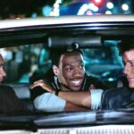 Eddie Murphy, Judge Reinhold, and John Ashton in Beverly Hills Cop (1984)