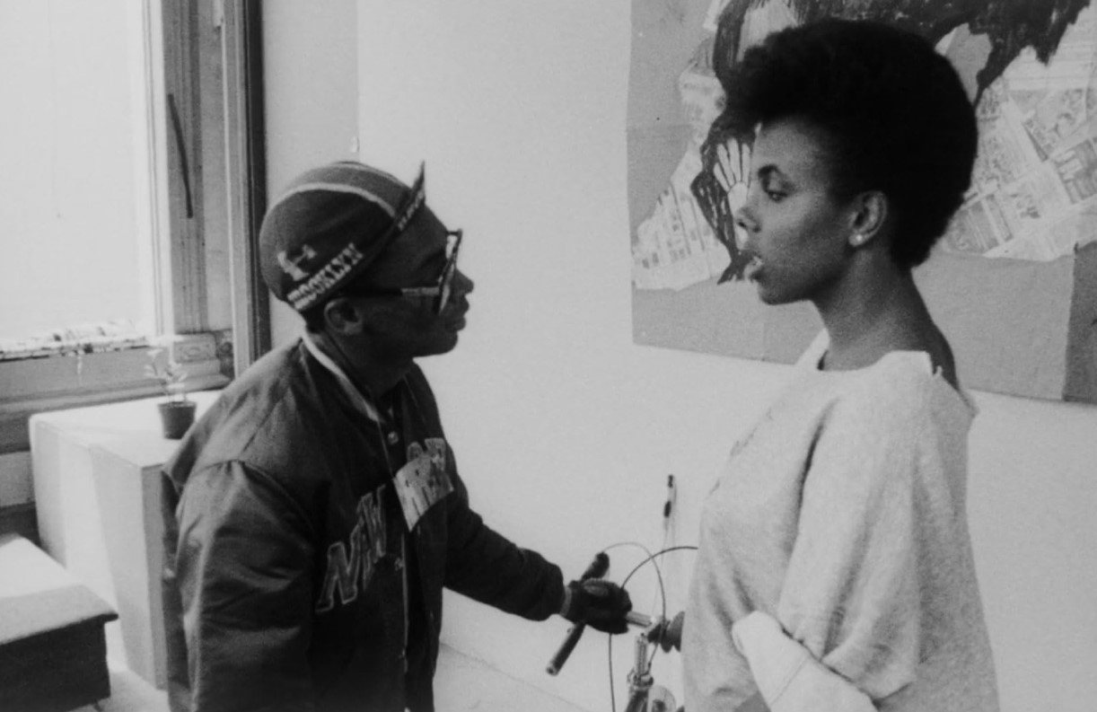 Spike Lee and Tracy Camilla Johns in She's Gotta Have It (1986)